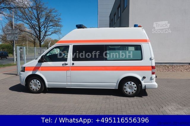 Ugunsdzēsēju automašīna VOLKSWAGEN T5 Transporter Hochdach lang/KTW/Klima/Nr. 283