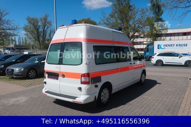 Ugunsdzēsēju automašīna VOLKSWAGEN T5 Transporter Hochdach lang/KTW/Klima/Nr. 283