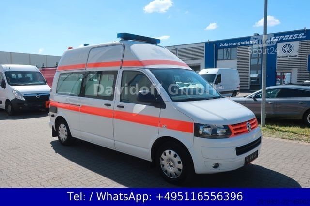 Ugunsdzēsēju automašīna VOLKSWAGEN T5 Transporter Hochdach lang/KTW/Klima/Nr. 283
