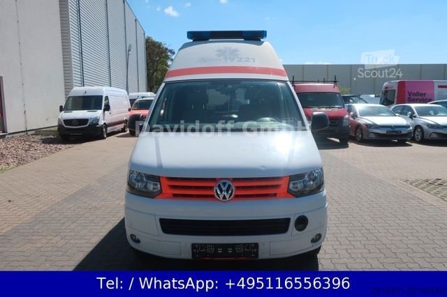 Ugunsdzēsēju automašīna VOLKSWAGEN T5 Transporter Hochdach lang/KTW/Klima/Nr. 283
