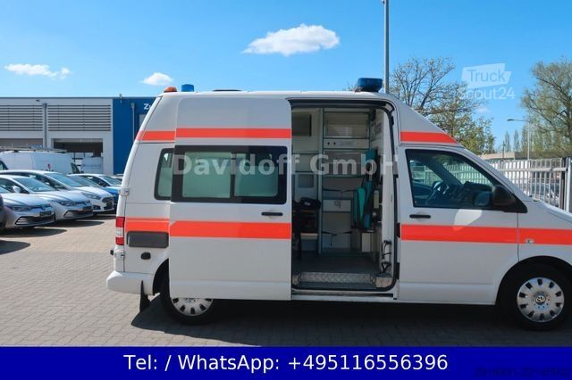 Ugunsdzēsēju automašīna VOLKSWAGEN T5 Transporter Hochdach lang/KTW/Klima/Nr. 283