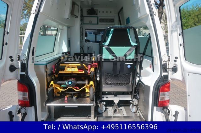Ugunsdzēsēju automašīna VOLKSWAGEN T5 Transporter Hochdach lang/KTW/Klima/Nr. 283