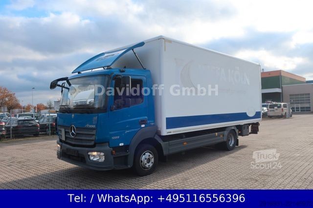 Kutu kamyonu MERCEDES-BENZ Atego 1223 / 1.Hand/Luftfahrwerk/Autom./FN: A99
