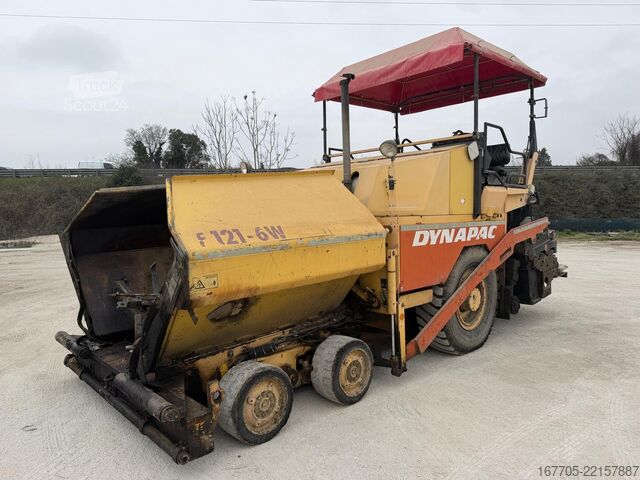 Wheeled asphalt paver Dynapac F121-6W