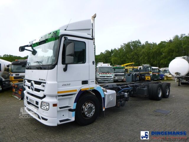 Chassis cab Mercedes Actros 2632 6x4 chassis