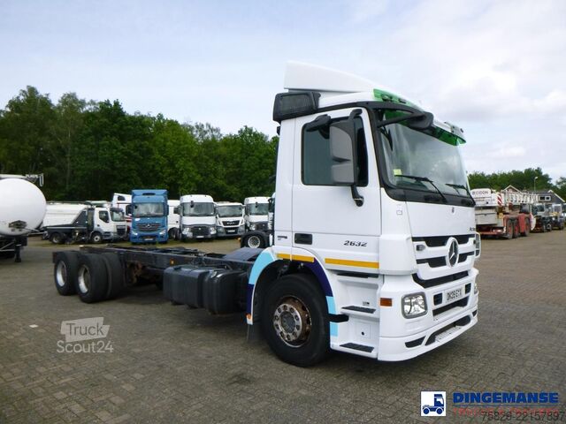 Chassis cab Mercedes Actros 2632 6x4 chassis