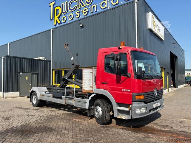 نظام ذراع الخطاف Mercedes-Benz Atego 1218 + HYVALIFT HAAKARM SYSTEEM + MANUAL