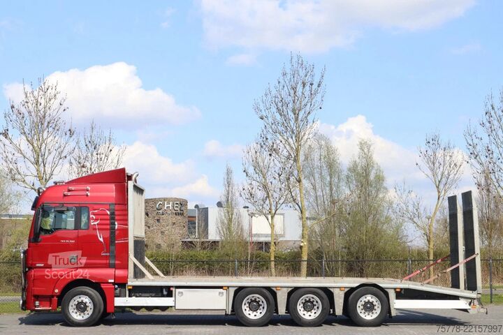 Autotransporter varevogn MAN TGX 35.560 | RETARDER | MACHINE TRANSPORT | MAS...