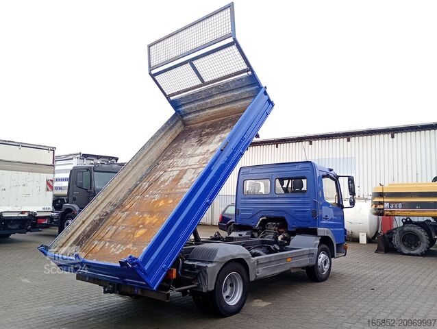 3-zijdenkipper Mercedes-Benz Atego 815 Dreiseitenkipper Meiller 3-Sitzer AHK...