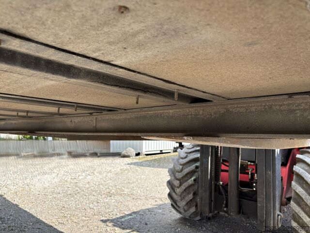 Caisse mobile ouverte x Verzinkte Baustoff Plattform 7,82m