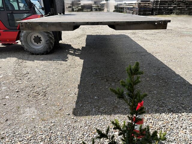 Caisse mobile ouverte x Verzinkte Baustoff Plattform 7,82m