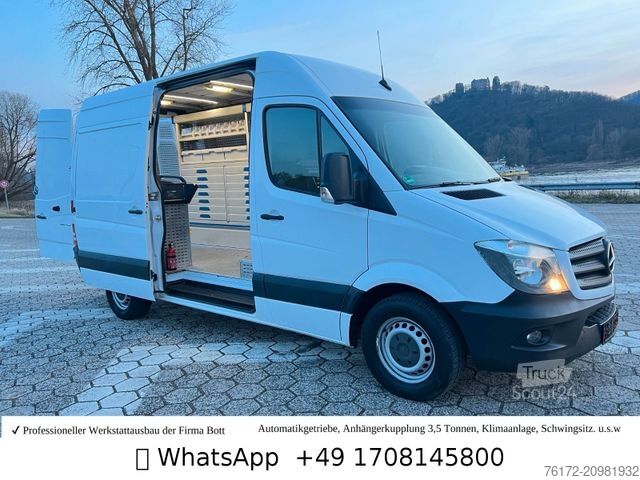 Bestelwagen met verhoogd dak MERCEDES-BENZ Sprinter 316 L2h2 Top Ausstattung ! Sortimo