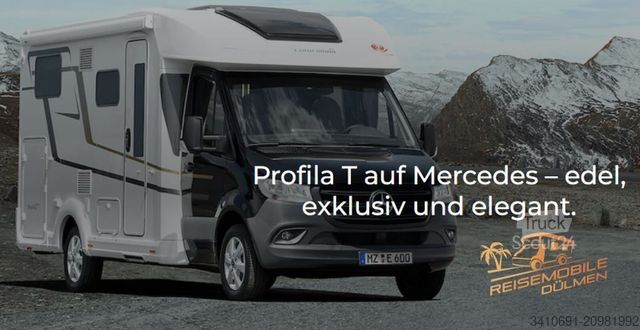 Half-integraal camper EURAMOBIL Profila T 726EF verfügbar ab ca.03.2026!