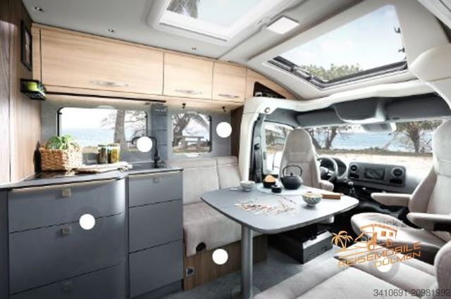 Half-integraal camper EURAMOBIL Profila T 726EF verfügbar ab ca.03.2026!