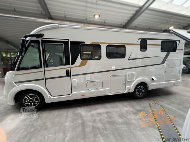 Integriertes Wohnmobil EURAMOBIL Integra Line IL 720 EF 2 x Mondial+ Design Paket