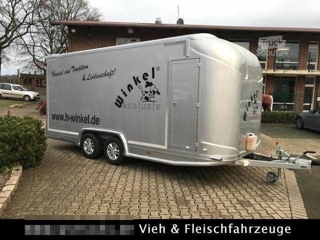 Ló-szállító utánfutó Speziell Kleintier Klima Heizung Autak