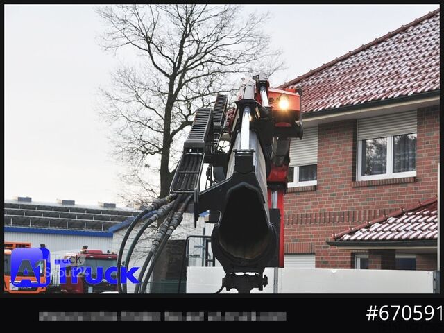 Φορτηγό με επίπεδη καρότσα MAN TGS 26.440, Kran PK20.501L Lenkachse,