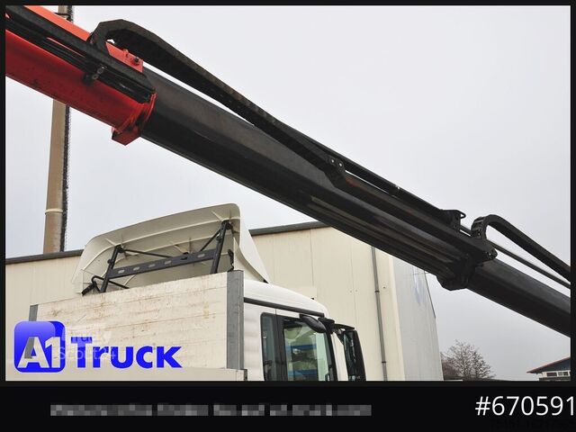 Φορτηγό με επίπεδη καρότσα MAN TGS 26.440, Kran PK20.501L Lenkachse,