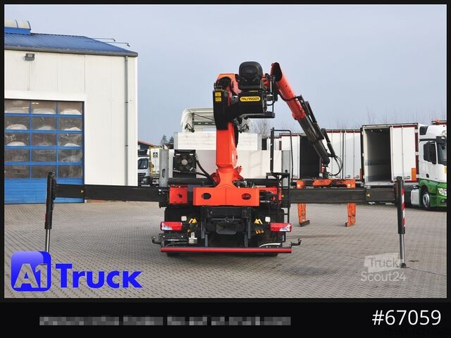 Krautuvas sumontuotas ant sunkvežimio MAN TGS 26.440, Kran PK20.501L Lenkachse,