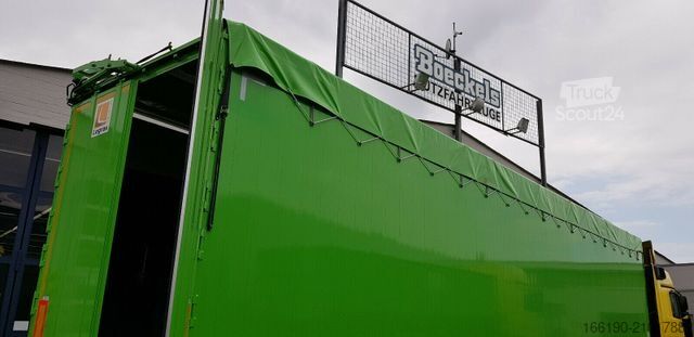 Semi-remorque à plancher roulant LEGRAS Schubboden, lplane,Funk  LEGRAS