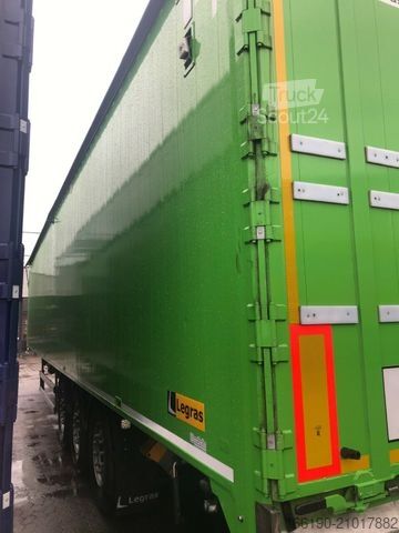 Semi-remorque à plancher roulant LEGRAS Schubboden, lplane,Funk  LEGRAS