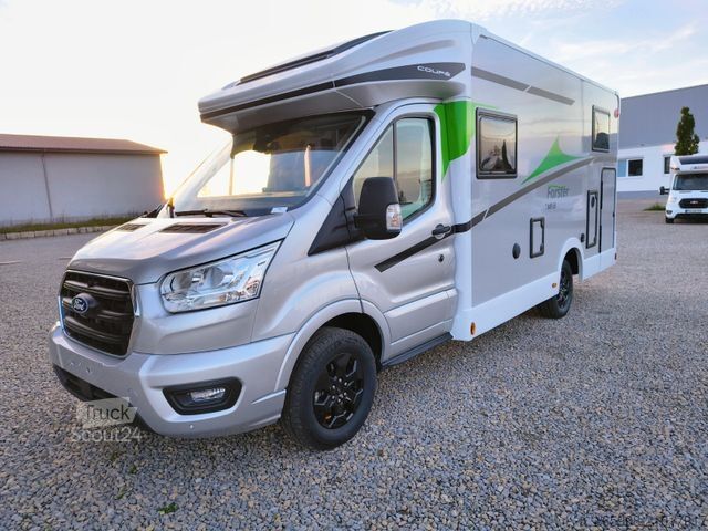Half-integraal camper FORSTER Coupe Slim 669 EB Aktion Messe Solar Markise