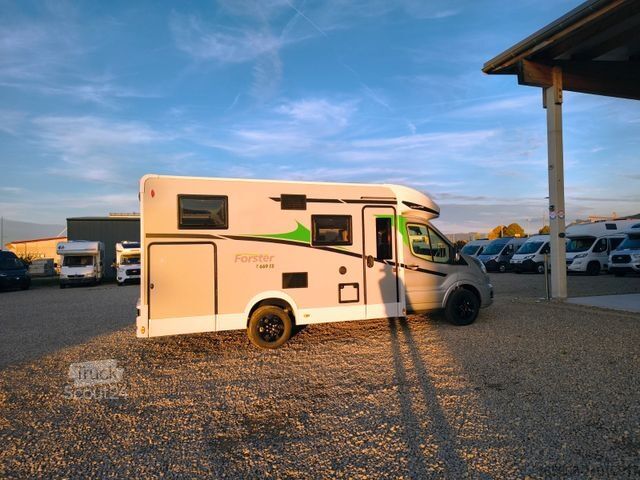 Half-integraal camper FORSTER Coupe Slim 669 EB Aktion Messe Solar Markise