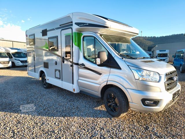 Half-integraal camper FORSTER Coupe Slim 669 EB Aktion Messe Solar Markise