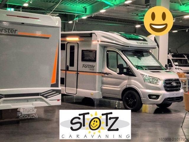 Half-integraal camper FORSTER T 745 qf Sondermodell VIBE Begrenzt Stückzahl