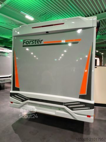 Half-integraal camper FORSTER T 745 qf Sondermodell VIBE Begrenzt Stückzahl
