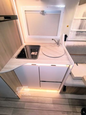 Half-integraal camper FORSTER T 745 qf Sondermodell VIBE Begrenzt Stückzahl