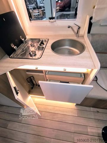 Half-integraal camper FORSTER T 745 qf Sondermodell VIBE Begrenzt Stückzahl