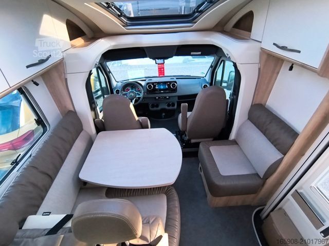 Halvintegrerad husbil EURAMOBIL PT 696 EB  Mercedes Alko Solar Autark