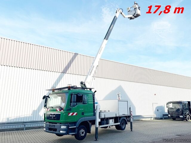 Customized van MAN TGL 8.180 4X2 BB TGL 8.180 4X2 BB, EEV, Blumenbecker Hubarbeitsbühne 17,8m