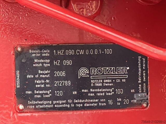 Grue montée sur camion Mercedes-Benz Actros 3346 AK 6x6 Actros 3346 AK 6x6, 134t Anhängelast WSK, Heckkran Fassi F420AXP.26, Funk, Winde