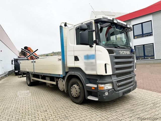 Бортовой грузовик Scania R380 DB 4x2 MNA R380 DB 4x2 MNA, Platz für Heckkran, 2x AHK
