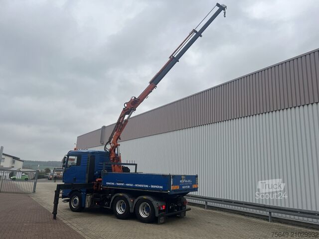 Hochbaukran MAN TGA 26.480 6x4 BL TGA 26.480 6x4 BL, Intarder, SZM/Pritsche, Kran Atlas 190.E2-A3, Funk