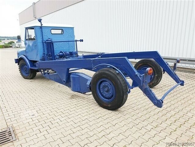 Fourgon benne basculante Hanomag AL 28 Ruthmann Hubwagen, 2,5t, 4x2 AL 28 Ruthmann Hubwagen, 2,5t, 4x2