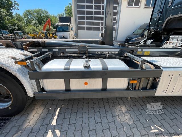 Abrollkipper MERCEDES-BENZ Antos 2543 6x2BLL Klima Abroller Meiller RK20.67