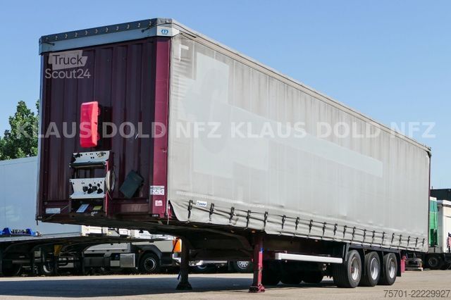 Semirremolque abierto con toldo KRONE SD Pritsche Plane XL MegaLiner Edscha Bordwände