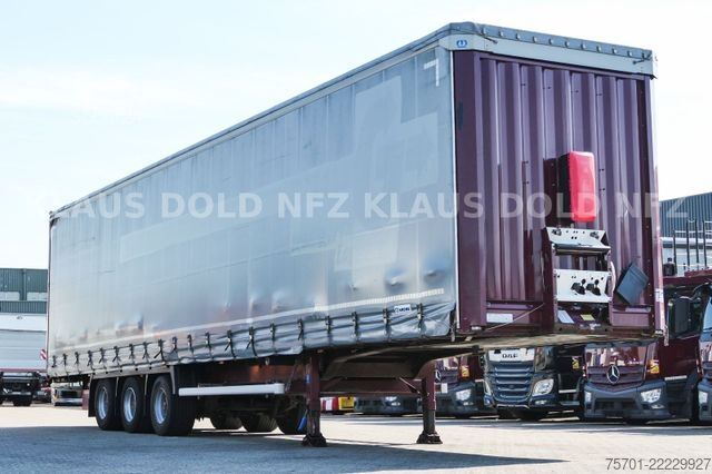 Semirremolque abierto con toldo KRONE SD Pritsche Plane XL MegaLiner Edscha Bordwände