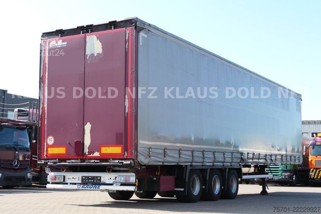 Semirremolque abierto con toldo KRONE SD Pritsche Plane XL MegaLiner Edscha Bordwände