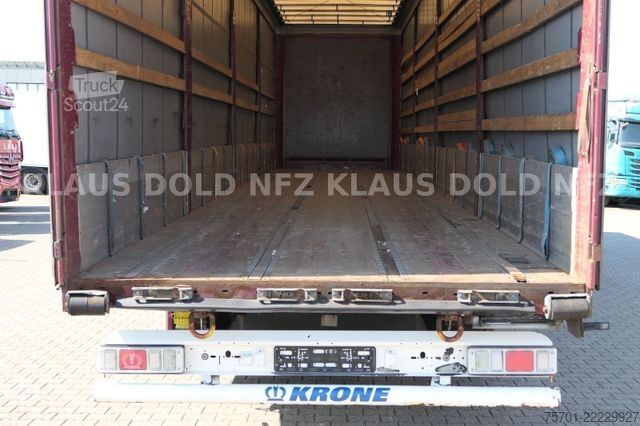 Semirremolque abierto con toldo KRONE SD Pritsche Plane XL MegaLiner Edscha Bordwände