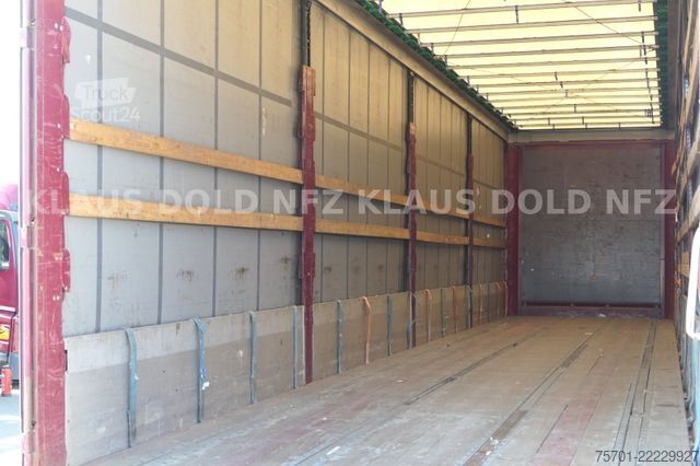 Semirremolque abierto con toldo KRONE SD Pritsche Plane XL MegaLiner Edscha Bordwände