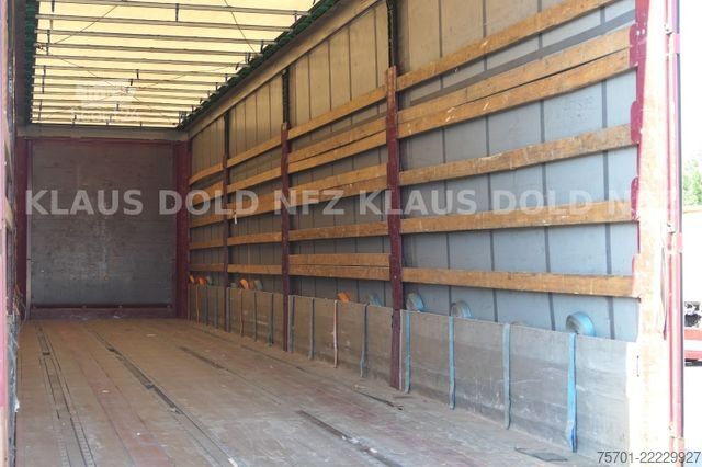 Semirremolque abierto con toldo KRONE SD Pritsche Plane XL MegaLiner Edscha Bordwände