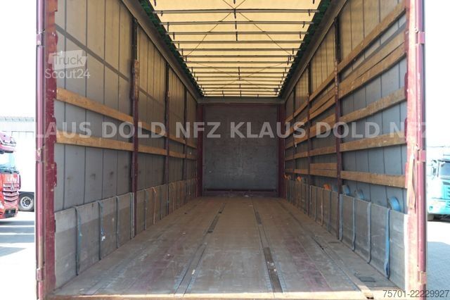 Semirremolque abierto con toldo KRONE SD Pritsche Plane XL MegaLiner Edscha Bordwände