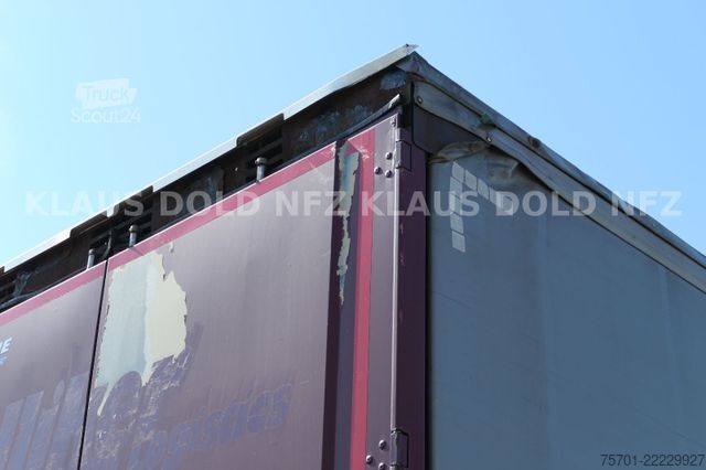 Semirremolque abierto con toldo KRONE SD Pritsche Plane XL MegaLiner Edscha Bordwände