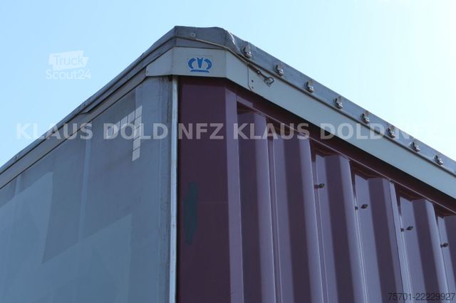 Semirremolque abierto con toldo KRONE SD Pritsche Plane XL MegaLiner Edscha Bordwände