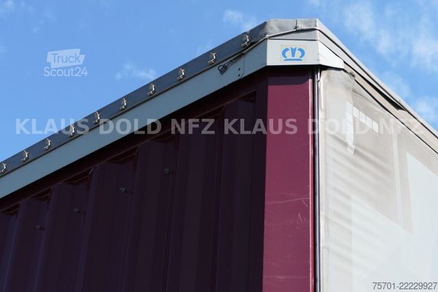 Semirremolque abierto con toldo KRONE SD Pritsche Plane XL MegaLiner Edscha Bordwände