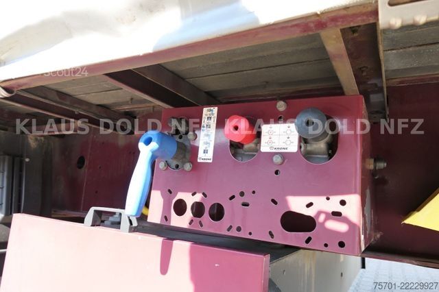 Semirremolque abierto con toldo KRONE SD Pritsche Plane XL MegaLiner Edscha Bordwände